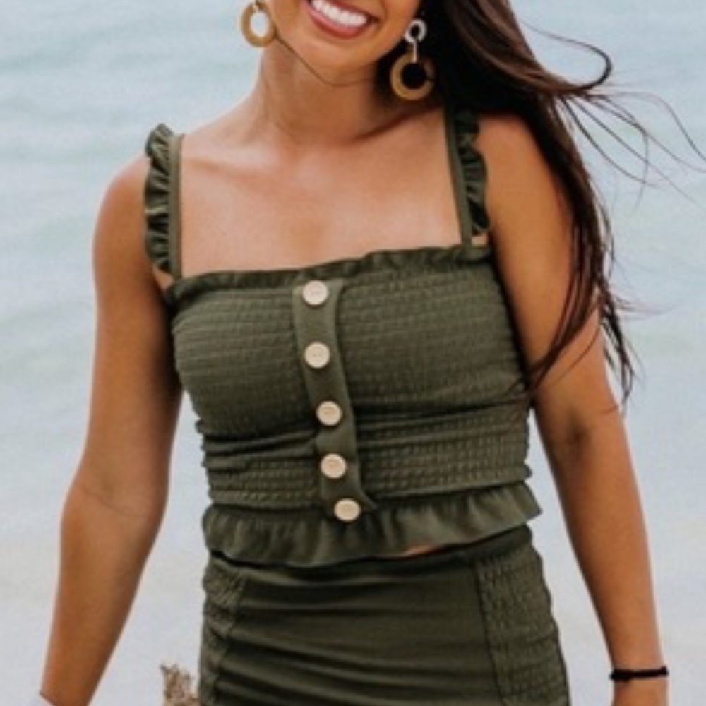 RAD SWIM Cropped Top Bikini Alayna